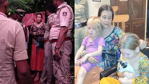 russian woman found living in cave with 2 daughters in karnataka