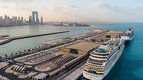 Traffic diversions at Dubai's King Salman Street intersection