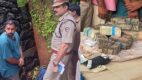 pantheerankavu bank robbery 39 lakh found buried