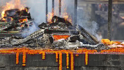 dead haryana man wakes up before cremation