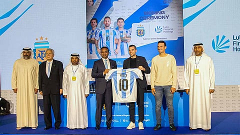 Lulu Exchange / Lulu Money is the local fintech partner of the Argentine Football Association