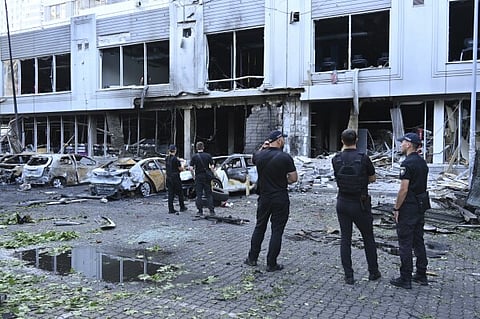 A baby was killed and at least 24 people were injured in airstrikes by the Russian military across Ukraine overnight, in the cities of Sumy, Odessa and Kramatorsk.