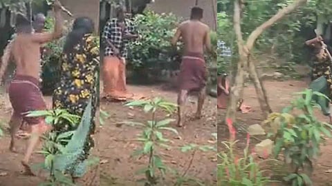 Elderly man brutally beaten by son and daughter-in-law