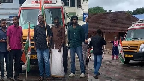 congress workers arrested for blocking ambulance carrying patient