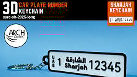 Emirates Auctions to soon sell unique vehicle number plates in Sharjah