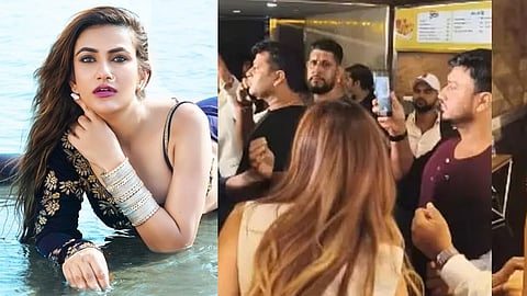 Actress slaps producer