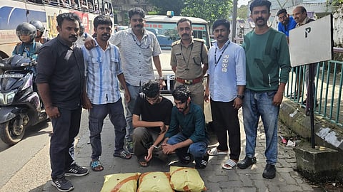 Kalamassery ganja arrest