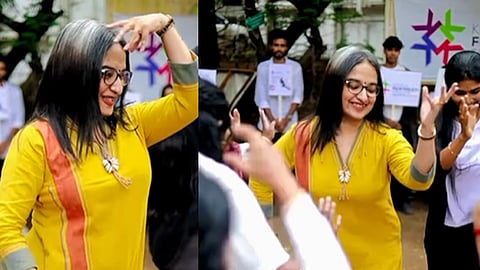 Divya s iyer ias dance flash mob with students video
