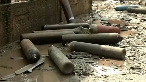 Massive Blast In Oxygen Cylinder Plant In Punjab 2 death