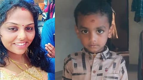 mother arrested for 6 year old son death after she jumps into well in kannur