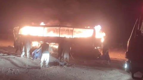 At least 71 killed in Afghanistan after bus hits truck and bike