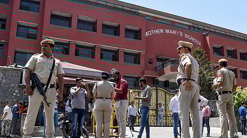 over 50 schools in delhi receive fresh bomb threat