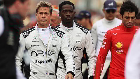 brad pitt f1 the movie streaming started on ott