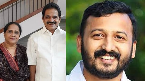 kc venugopal wife facebook post against rahul mamkootathil