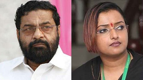 complaint filed against kadakampally surendran on swapna suresh allegation