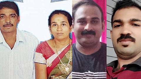 Attempted suicide by drinking acid; Youngest son also dies