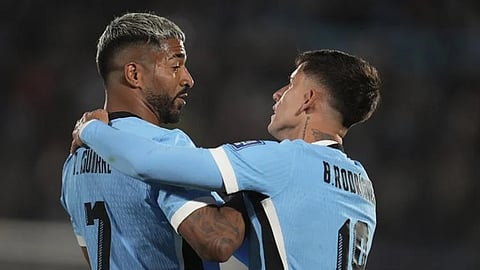 World Cup qualifiers Uruguay, Columbia