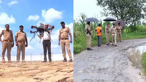 Nude gang attacks women