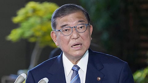 Japan Prime Minister Shigeru Ishiba resigned