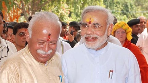 രാഷ്ട്രനിർമാണത്തിലെ അതുല്യ വ്യക്തിപ്രഭാവം | Modi on Mohan Bhagwat birthday