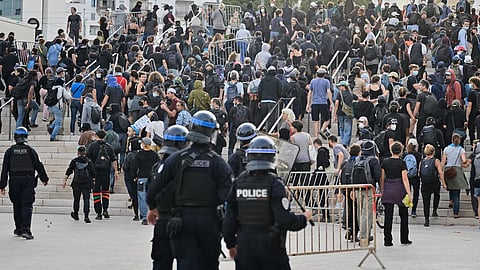 Protests in France 200 arrest