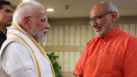 cp radhakrishnan took oath as new vice president