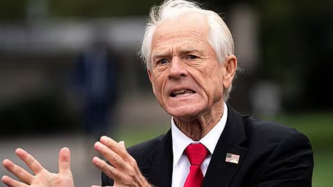 peter navarro against india