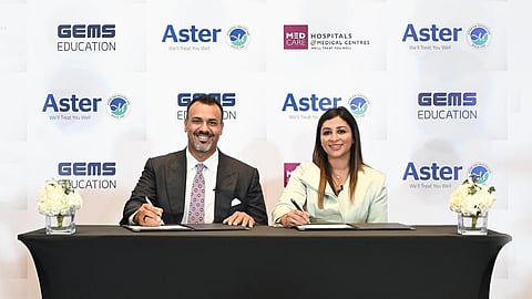 Student health in the UAE: Aster and GEMS Education sign partnership agreement