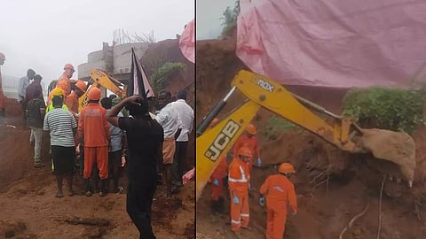 2 killed in landslide while digging soil in Idukki