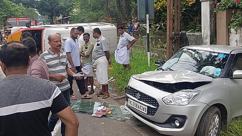 Nurse dies after being hit by ambulance car