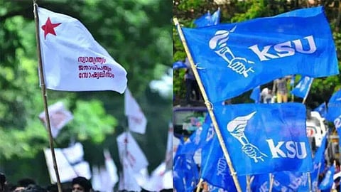 police filed case against 7 sfi workers in clash at payyannur college