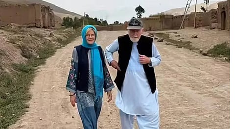 Peter Reynolds,
wife Barbara