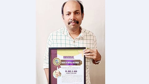 Able C. Alex breaks record in media awards, enters Universal Book of World Records