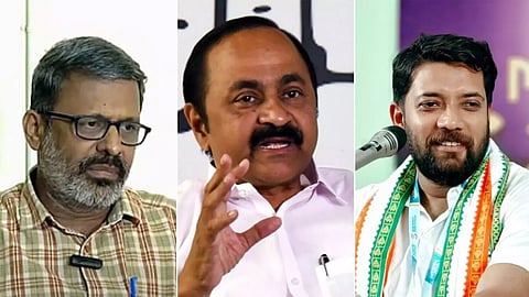 v.d. satheesan responded to the allegations by e.n. suresh babu against shafi parambil