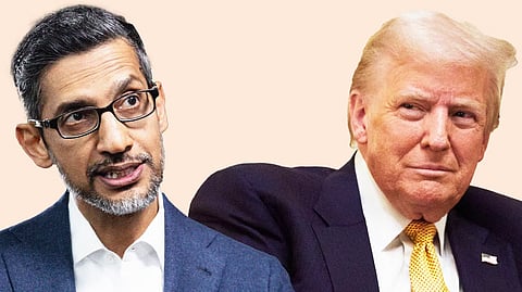 Sundar Pichai stuns Trump