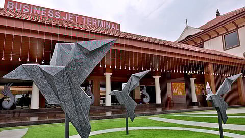 2000 പ്രൈവറ്റ് ജെറ്റ് സർവീസുകൾ തികച്ച് സിയാൽ | CIAL private jet terminal completes 2000 services