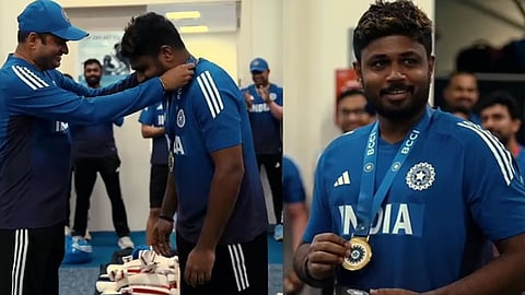 sanju samson impact player of the match india vs sri lanka match