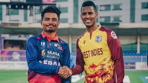 വെസ്റ്റിൻഡീസിനെ തകർത്ത് നേപ്പാൾ | Nepal beats West Indies in T20I