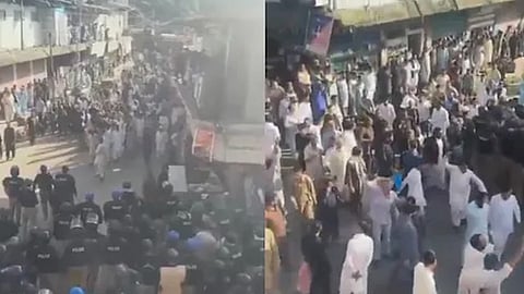 Pakistan-occupied Kashmir protest