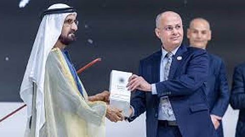 UAE is the main minister of the UAE by commended the Nobel award Prafa Omar Yaggy