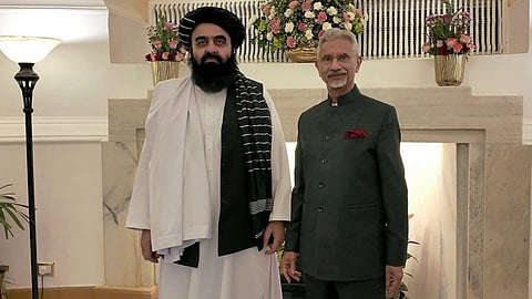 Taliban foreign minister meets Jaishankar
