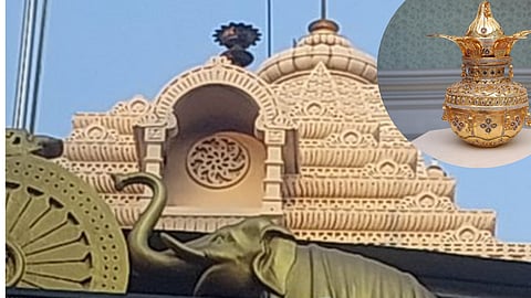 gold plated kalash stolen from delhi jain temple