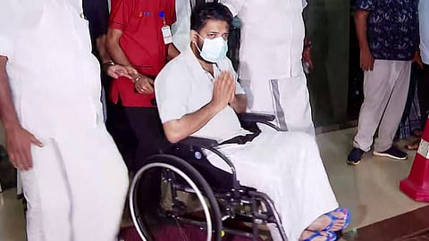 shafi parambil discharged from hospital after three days of treatment