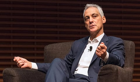 US, India could  become major bulwark against China manufacturing, technological, military sectors, said Rahm Emanuel.