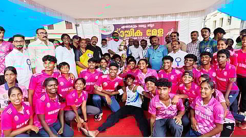 Ernakulam Revenue District Sports Festival concludes; Kothamangalam emerges as winners