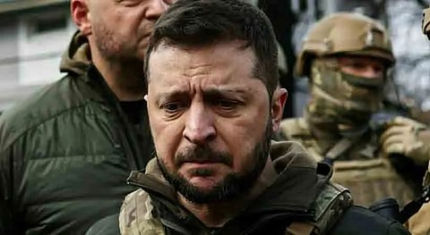Zelensky seeks help from US and EU
