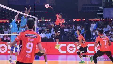 പ്രൈം വോളി: ഗോവ ഗാർഡിയൻസിനെ തോൽപ്പിച്ച് ഹൈദരാബാദ് ബ്ലാക്ക് ഹോക്സ്