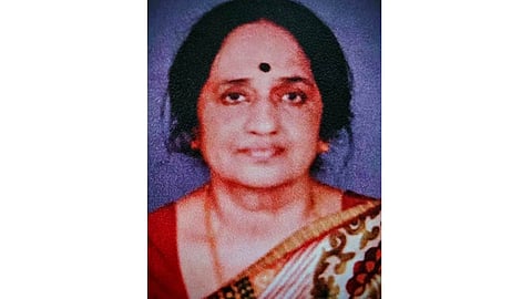 Poet G. Shankarakurup's daughter Radha passes away