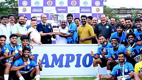State Senior Football: Thrissur winners
