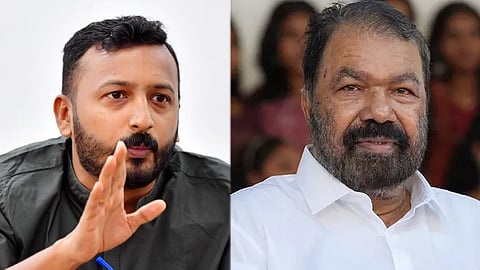rahul mamkootathil criticized v. sivankutty in pm shri school scheme